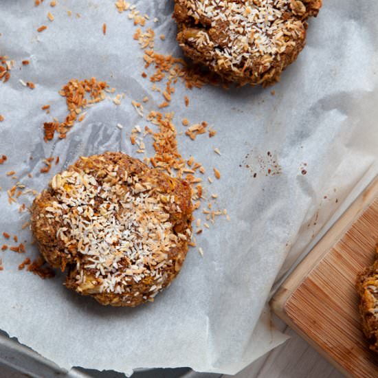 Carrot Cake Breakfast Cookies