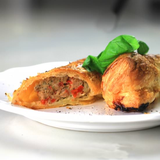 Spicy Chorizo Sausage Rolls