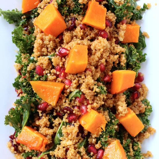 Quinoa and Butternut Squash Salad