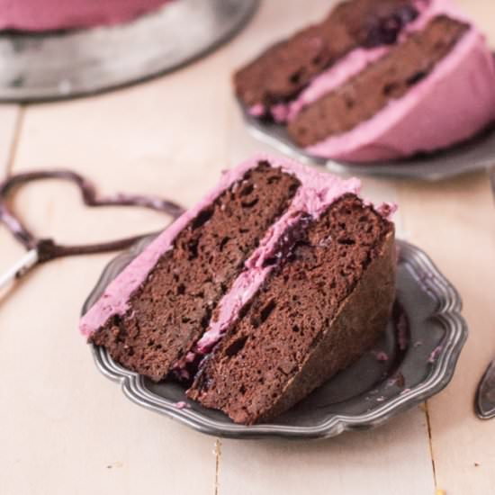 Red Wine Velvet Cake