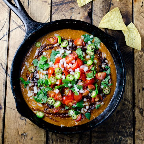Skinny Chili Cheese Dip