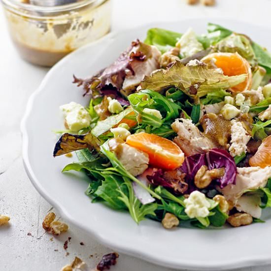 Chicken, Orange & Walnut Salad