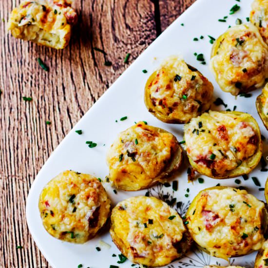 Mini Twice Baked Potatoes