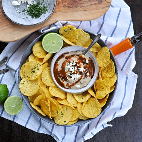 Toasted Walnut Enchilada Hummus