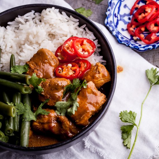 Coconut Chicken Curry Bowls