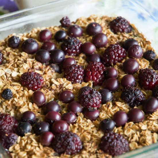 Baked Berry Oatmeal