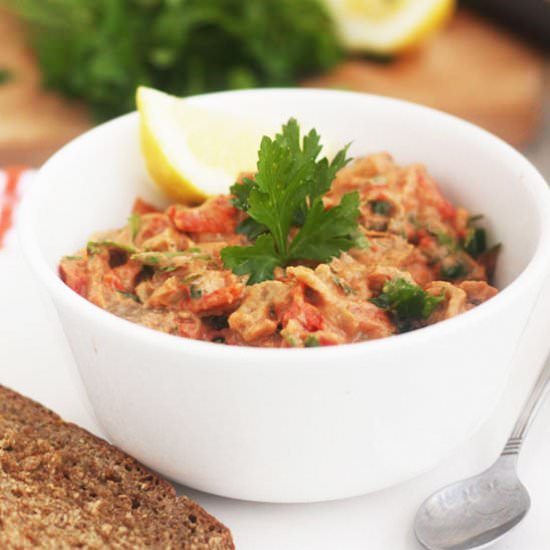 Roasted Red Pepper & Eggplant Dip