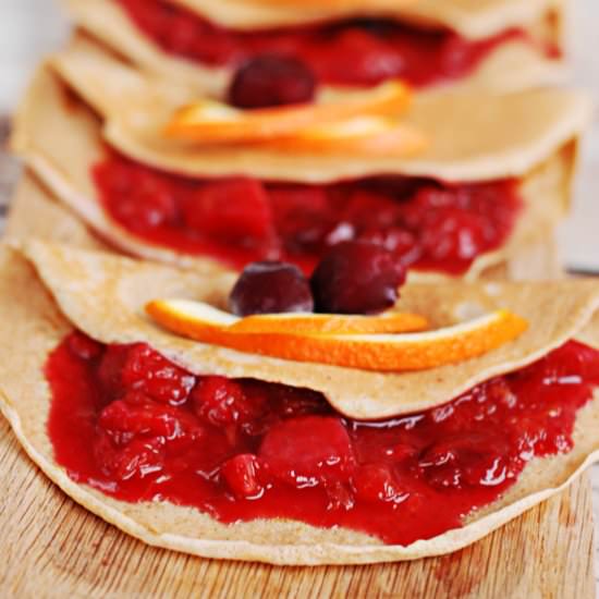 Spelt Crepes