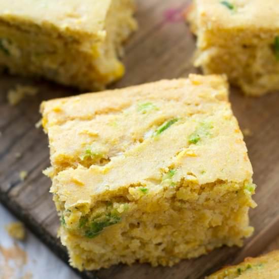 Jalapeno Cheddar Cornbread