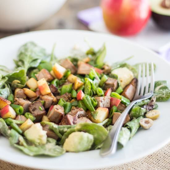 Warm Lamb & Apple Salad