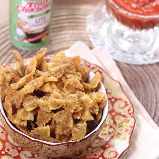 Fried Bowtie Pasta