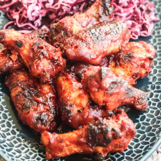 Hot Honey BBQ Wings