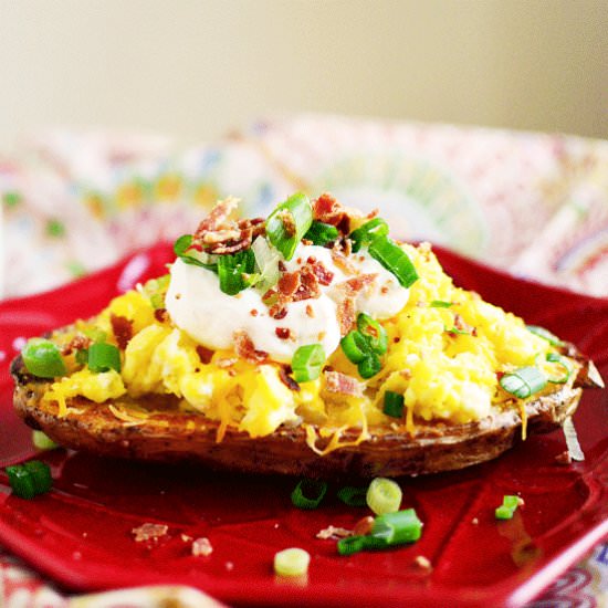 Breakfast Potato Skins