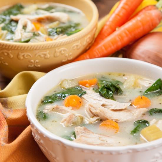 Chicken Soup – Pressure Cooker