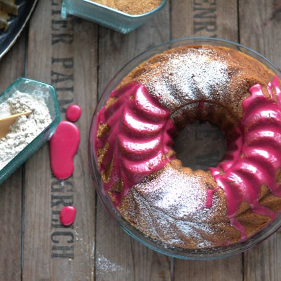 Parsnip and Apple Bundtcake
