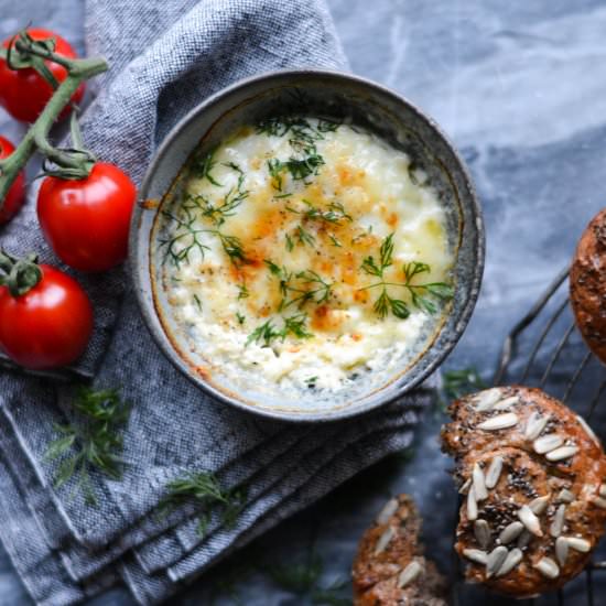 Low carb savory muffins + eggs