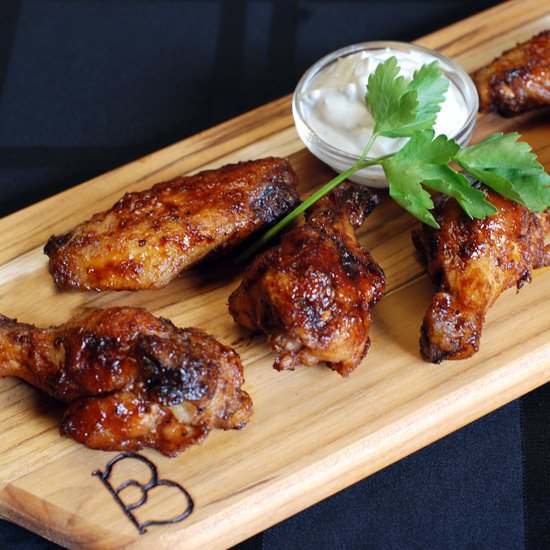 Sweet and Spicy Party Wings
