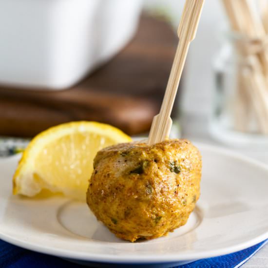 Tandoori Chicken Meatballs