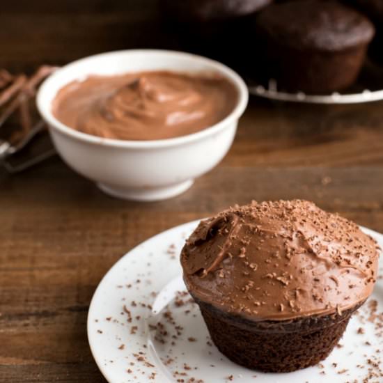 Chocolate Beet Cupcakes