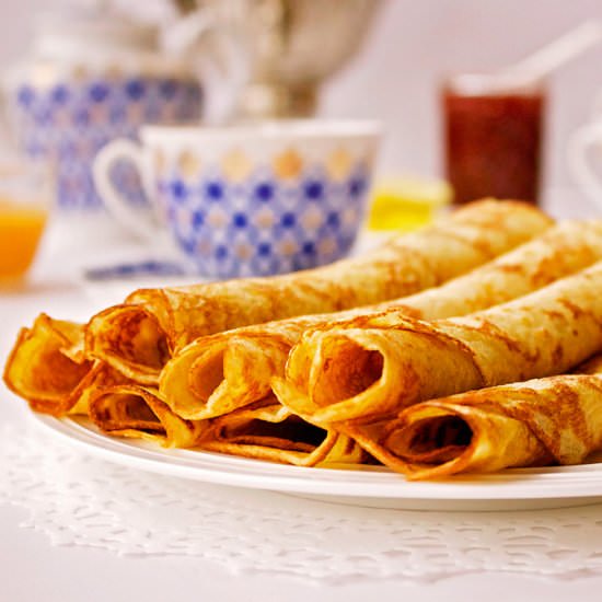 Sourdough Einkorn Crepes