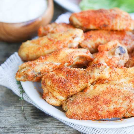 Baked Crispy Chicken Wings