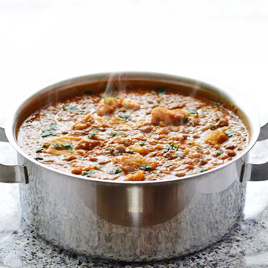 Lentil Stew with Dumplings