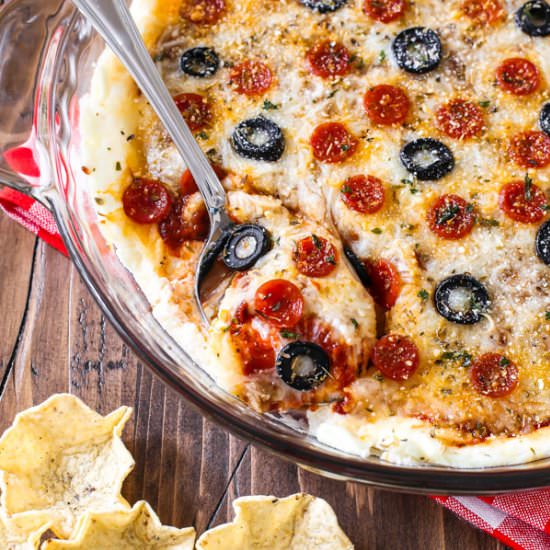 Pepperoni Pizza Dip