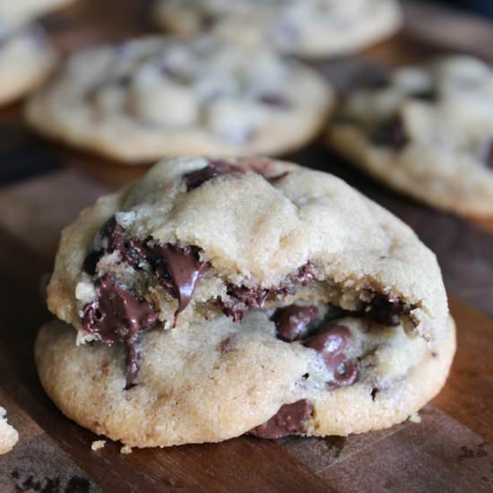 Coconut Oil Chocolate Chip Cookies