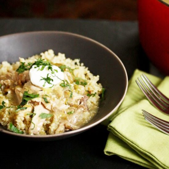 Gluten-Free Chicken Chile Verde