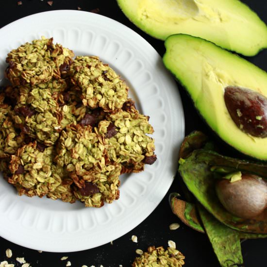 Avocado Cookies (vegan)