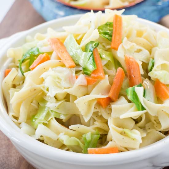 Haluski AKA Polish Cabbage Noodles