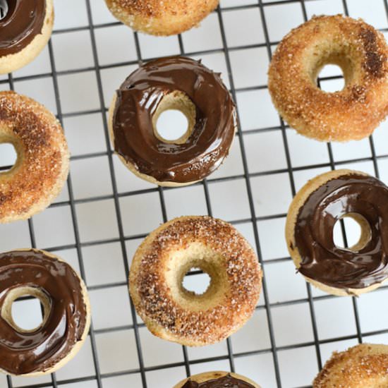 Red Lentil Baked Doughnuts