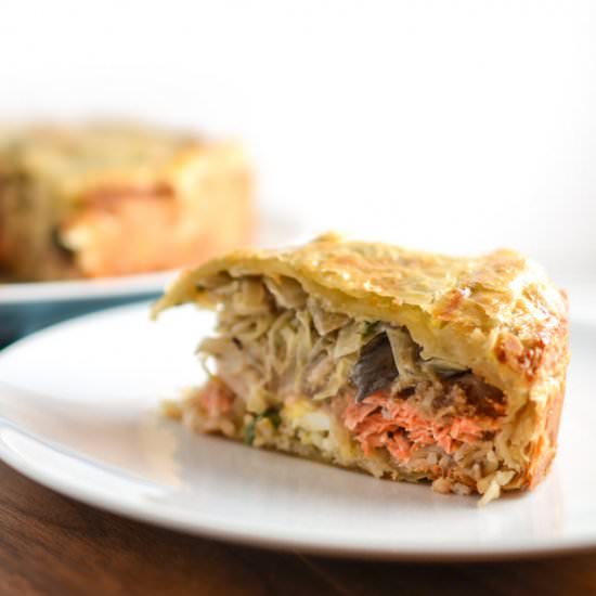 Russian Salmon Pie