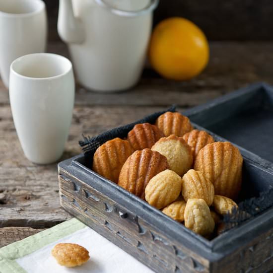 Orange-Cardamom Madeleines