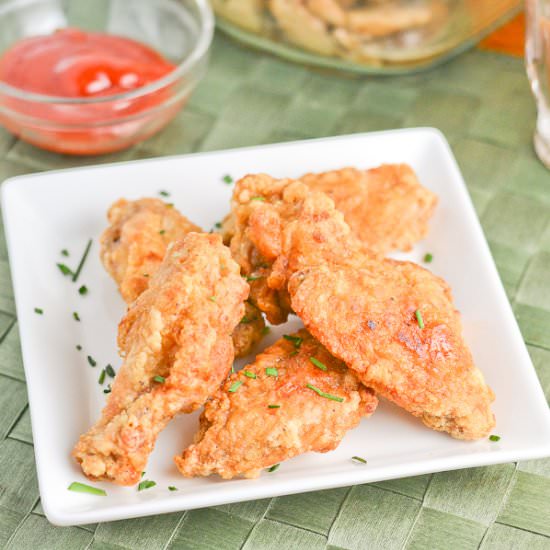 Crispy Fried Chicken Wings