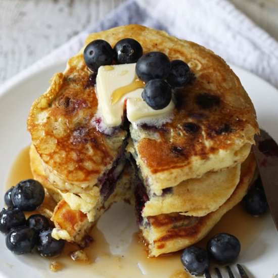 Blueberry Orange Pancakes