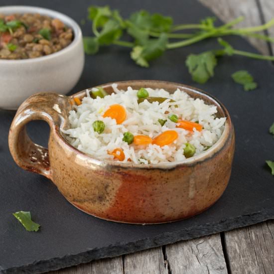 Simple Vegetable Rice