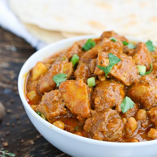Trinidad Chicken Roti