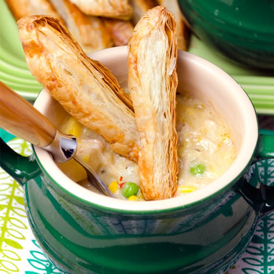 Chicken and Leek Pot Pies