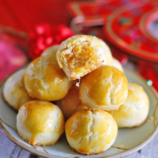 Melt In The Mouth Pineapple Cookies