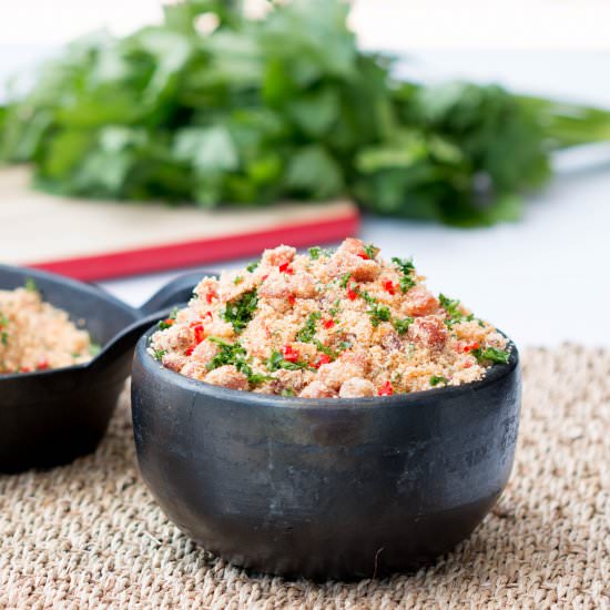 Speck and Cassava Flour Crumb