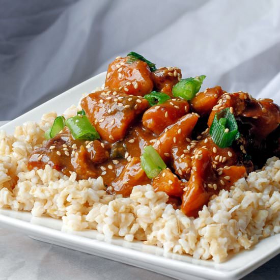 Crock Pot Honey Sesame Chicken