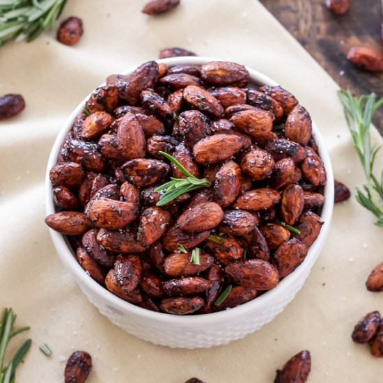 Rosemary and Chili Roasted Almonds