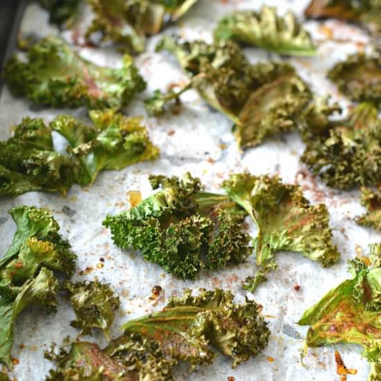 Baked Kale Chips