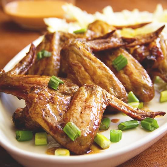 Spicy Baked Chicken Wings