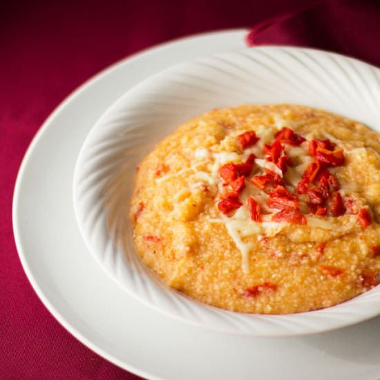 Grits and Red Chile