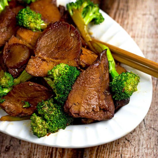 Chinese Roast Pork & Broccoli