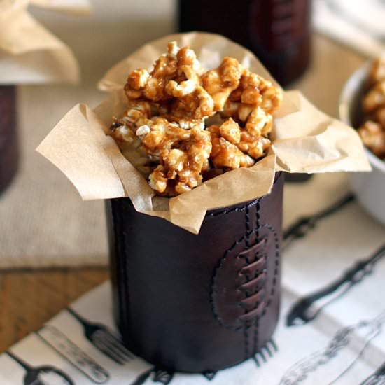 Honey Peanut Butter Popcorn