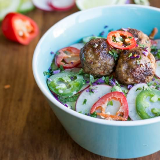 Vietnamese Pork Meatballs