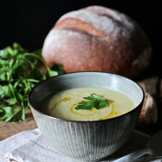 Jerusalem Artichoke Soup